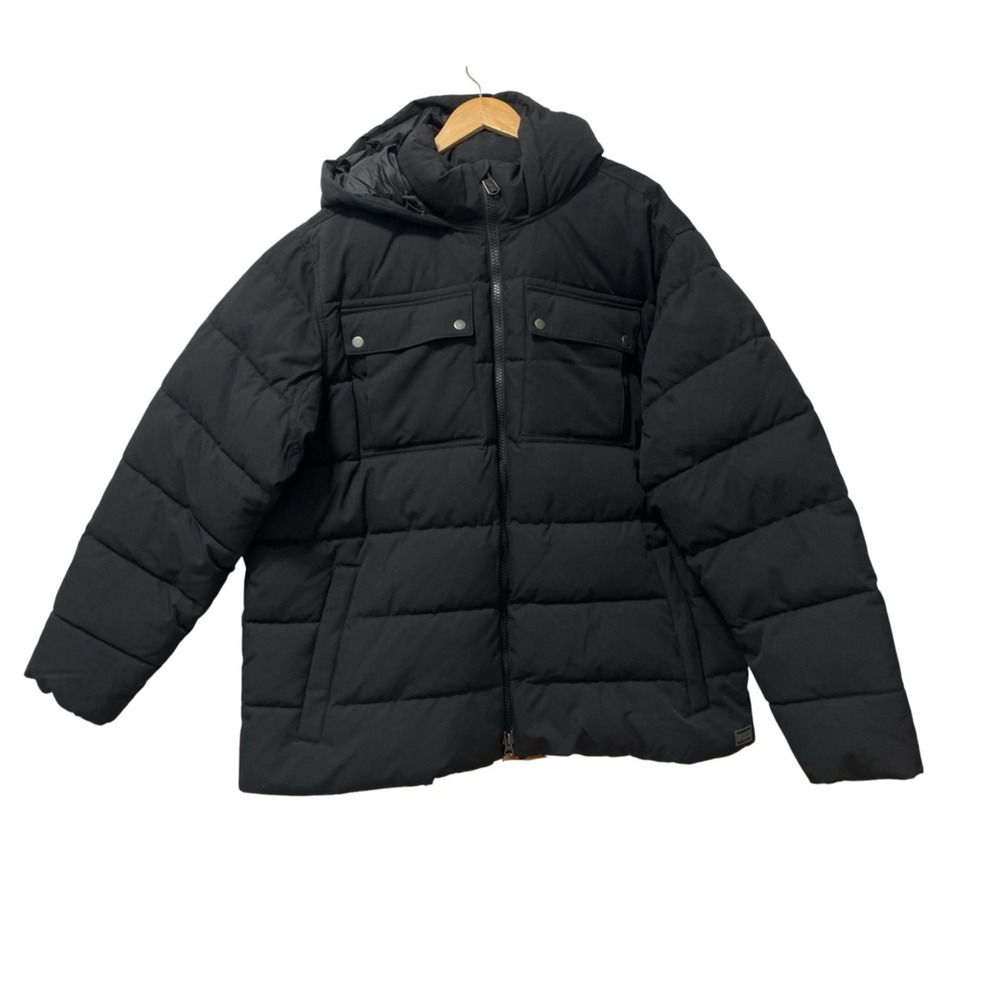 Duluth Trading Co Mens Insulator Hooded Full Zip Puffer Jacket Size 2X Outdoor